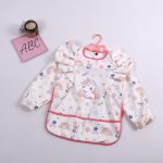 ANFRAIG Long Sleeve Bibs for Babies. Waterproof Baby Bibs for Eating are Toddler Bibs with Sleeves and Baby Food Catcher - Image 5